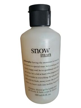 Philosophy Body Wash snowman 6oz